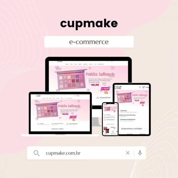 portfolio e-commerce - cupmake - kaizen digital